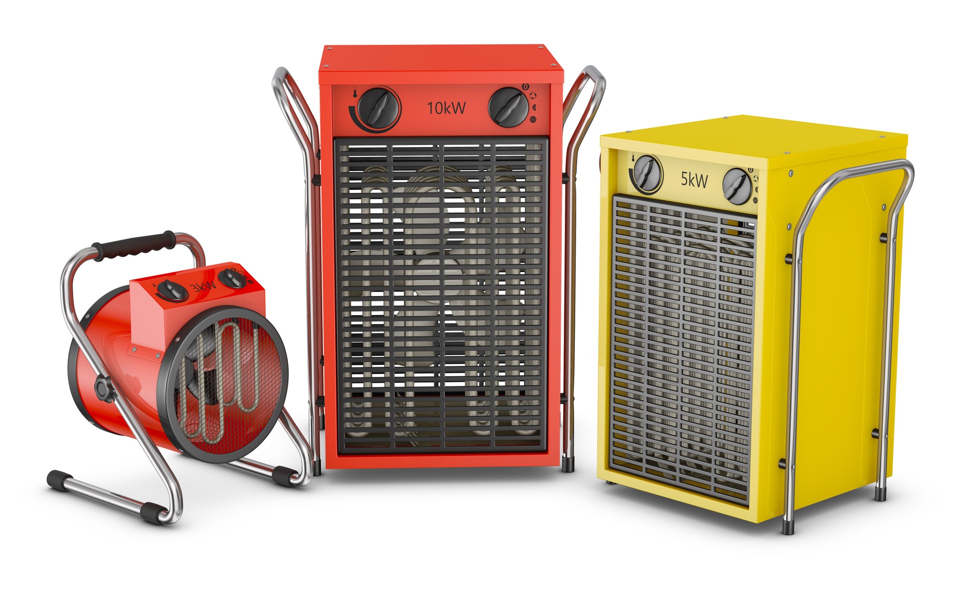 Industrial heat fans